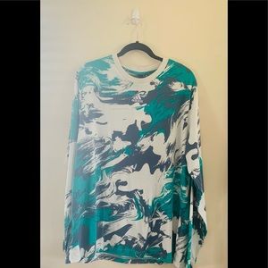 Adidas Long Sleeve Tee T-Shirt Size Large